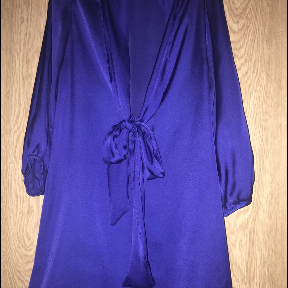MODCLOTH Royal blue blouse